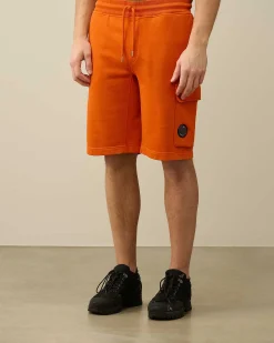 Homme C.P. Company Survêtements Et Shorts^Cotton Diagonal Fleece Cargo Shorts