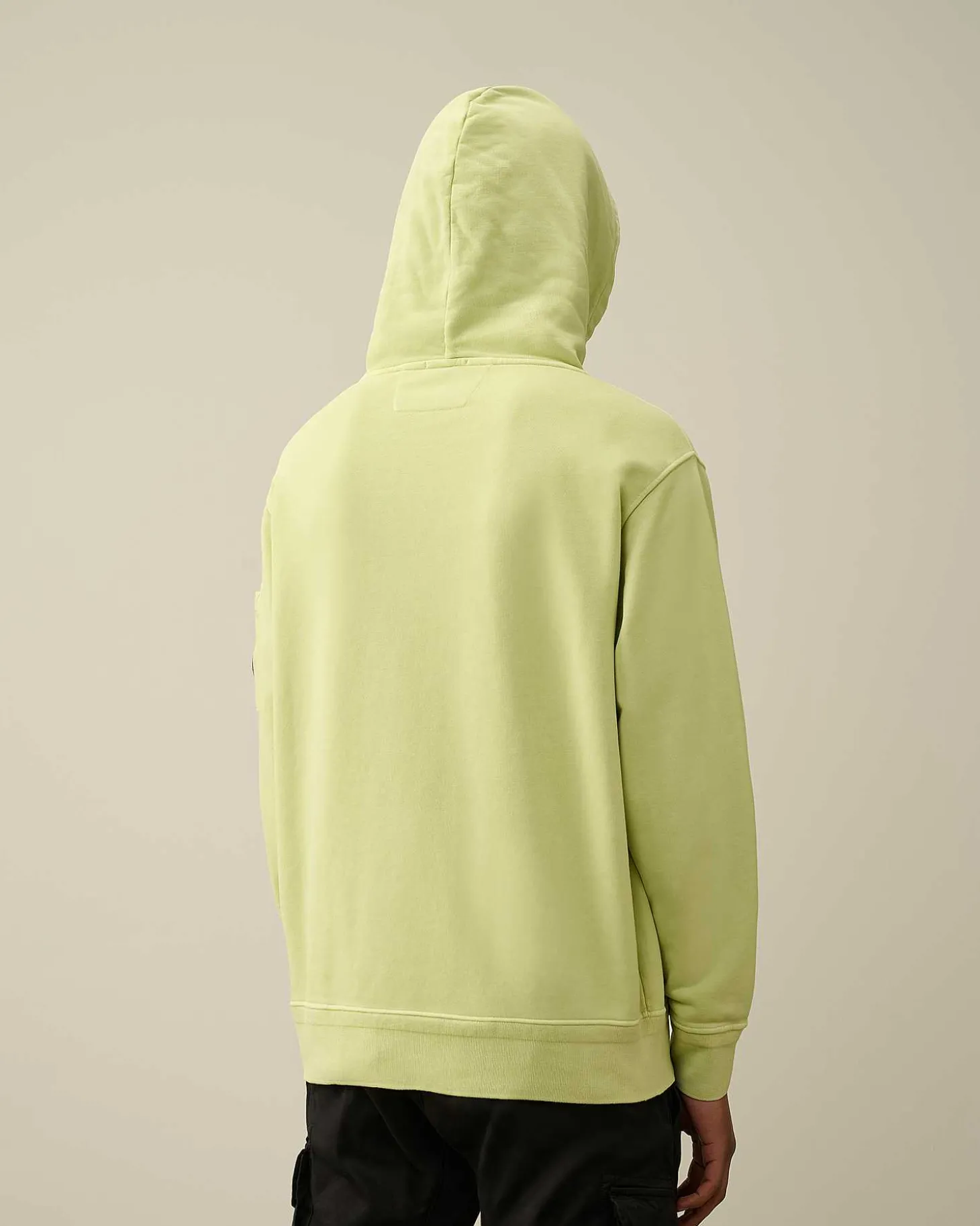 Homme C.P. Company Sweat-Shirts^Cotton Diagonal Fleece Lens Hoodie