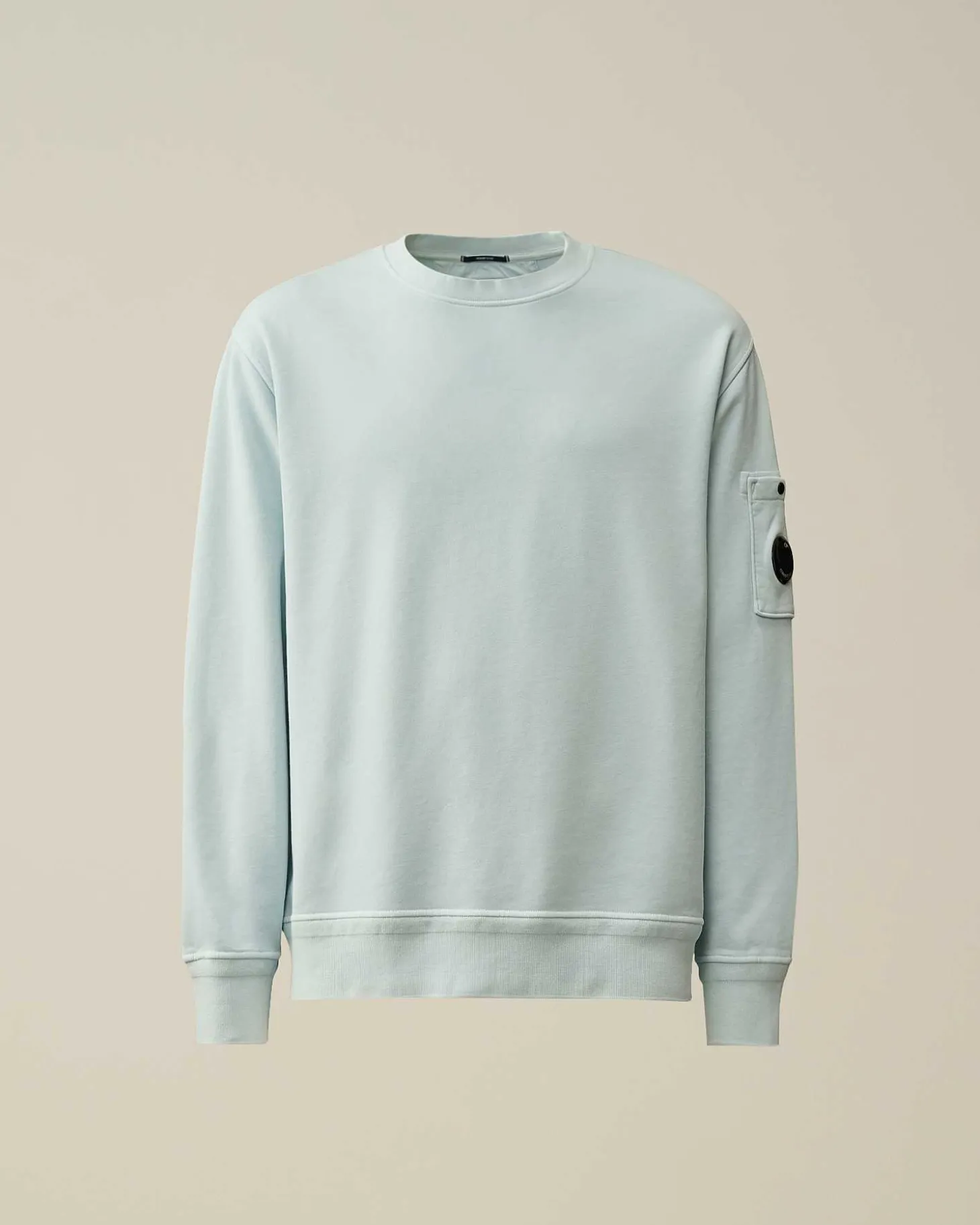 Homme C.P. Company Sweat-Shirts^Cotton Diagonal Fleece Lens Sweatshirt