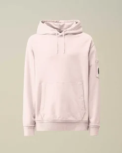 Homme C.P. Company Sweat-Shirts^Cotton Diagonal Fleece Lens Hoodie