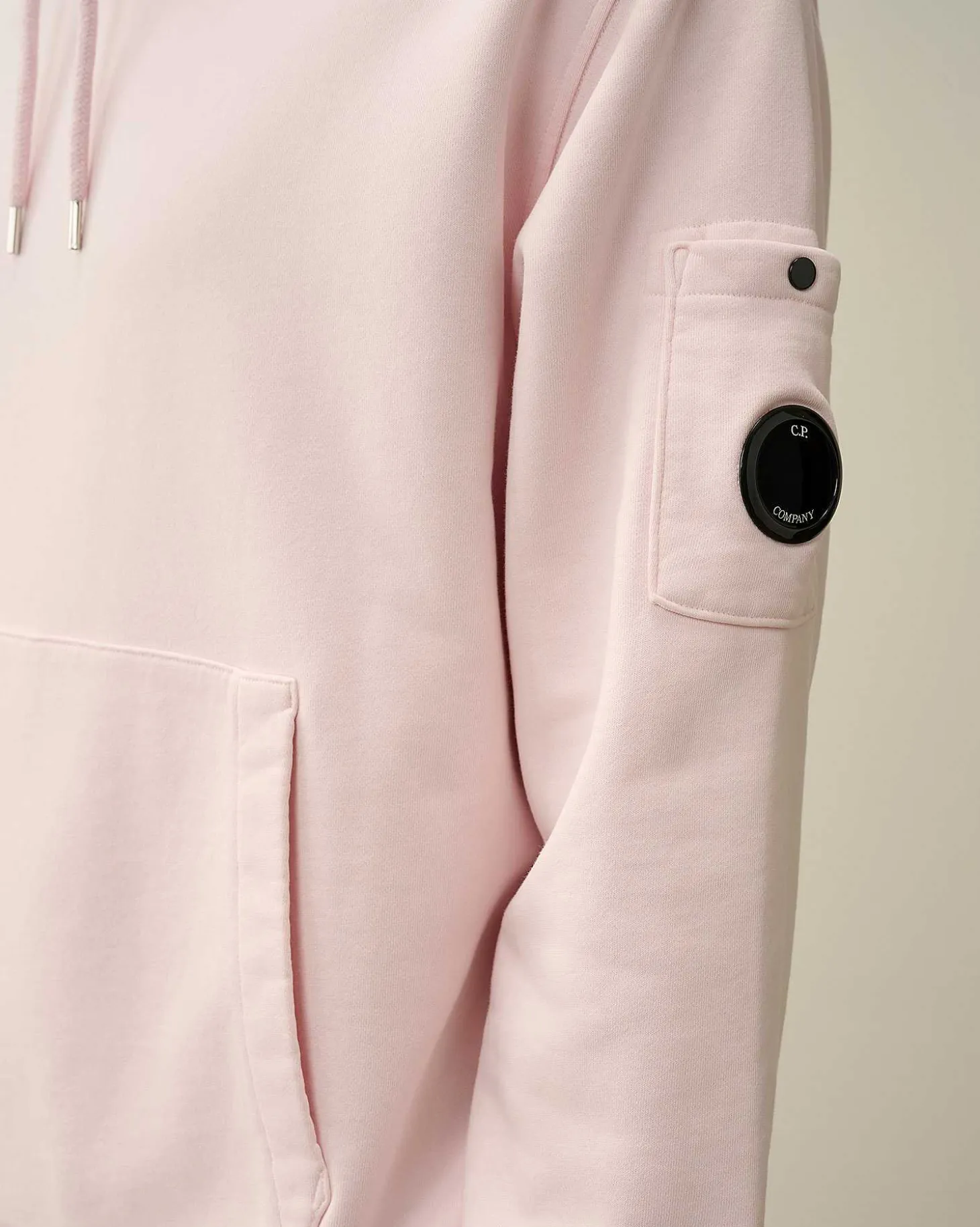 Homme C.P. Company Sweat-Shirts^Cotton Diagonal Fleece Lens Hoodie