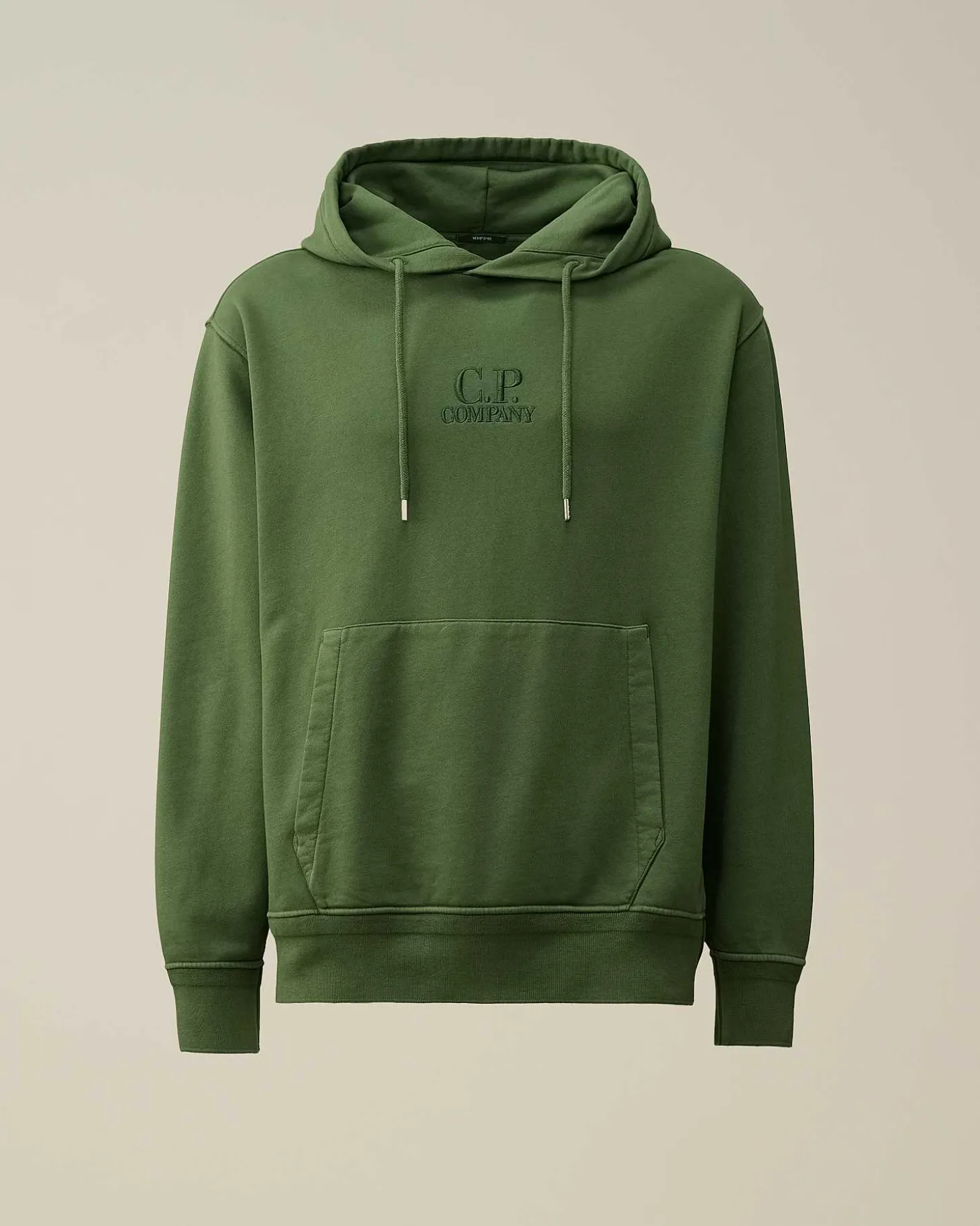 Homme C.P. Company Sweat-Shirts^Cotton Diagonal Fleece Logo Hoodie
