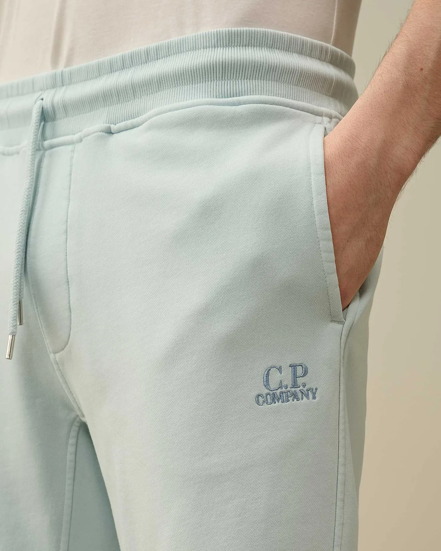 Homme C.P. Company Survêtements Et Shorts^Cotton Diagonal Fleece Shorts