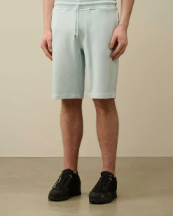 Homme C.P. Company Survêtements Et Shorts^Cotton Diagonal Fleece Shorts
