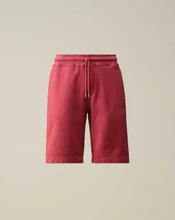 Homme C.P. Company Survêtements Et Shorts^Cotton Diagonal Fleece Shorts
