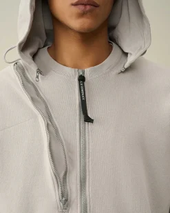 Homme C.P. Company Sweat-Shirts^Cotton Fleece Hooded Sweatshirt