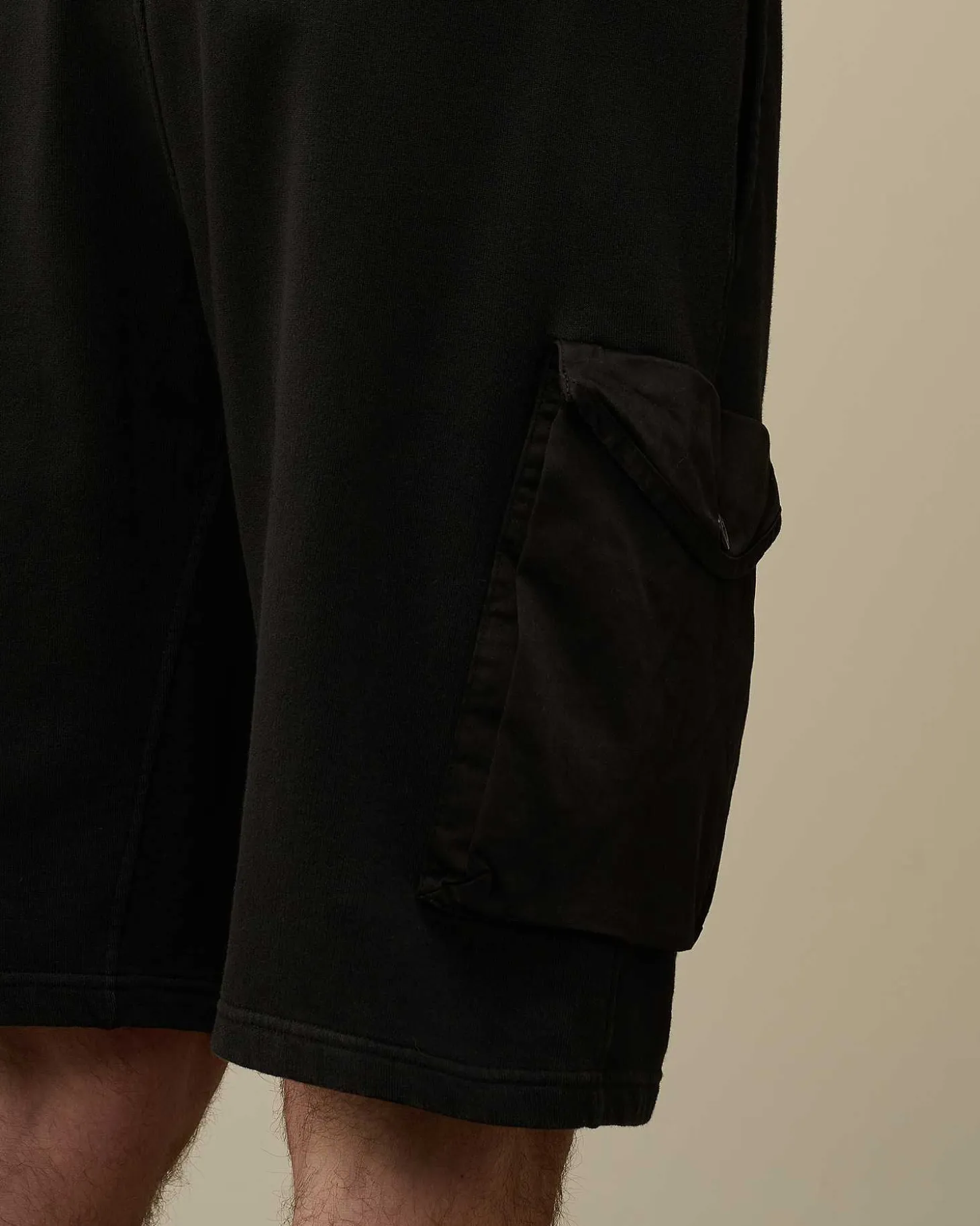 Homme C.P. Company Survêtements Et Shorts^Cotton Fleece Mixed Cargo Shorts
