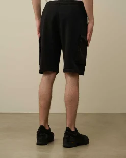 Homme C.P. Company Survêtements Et Shorts^Cotton Fleece Mixed Cargo Shorts
