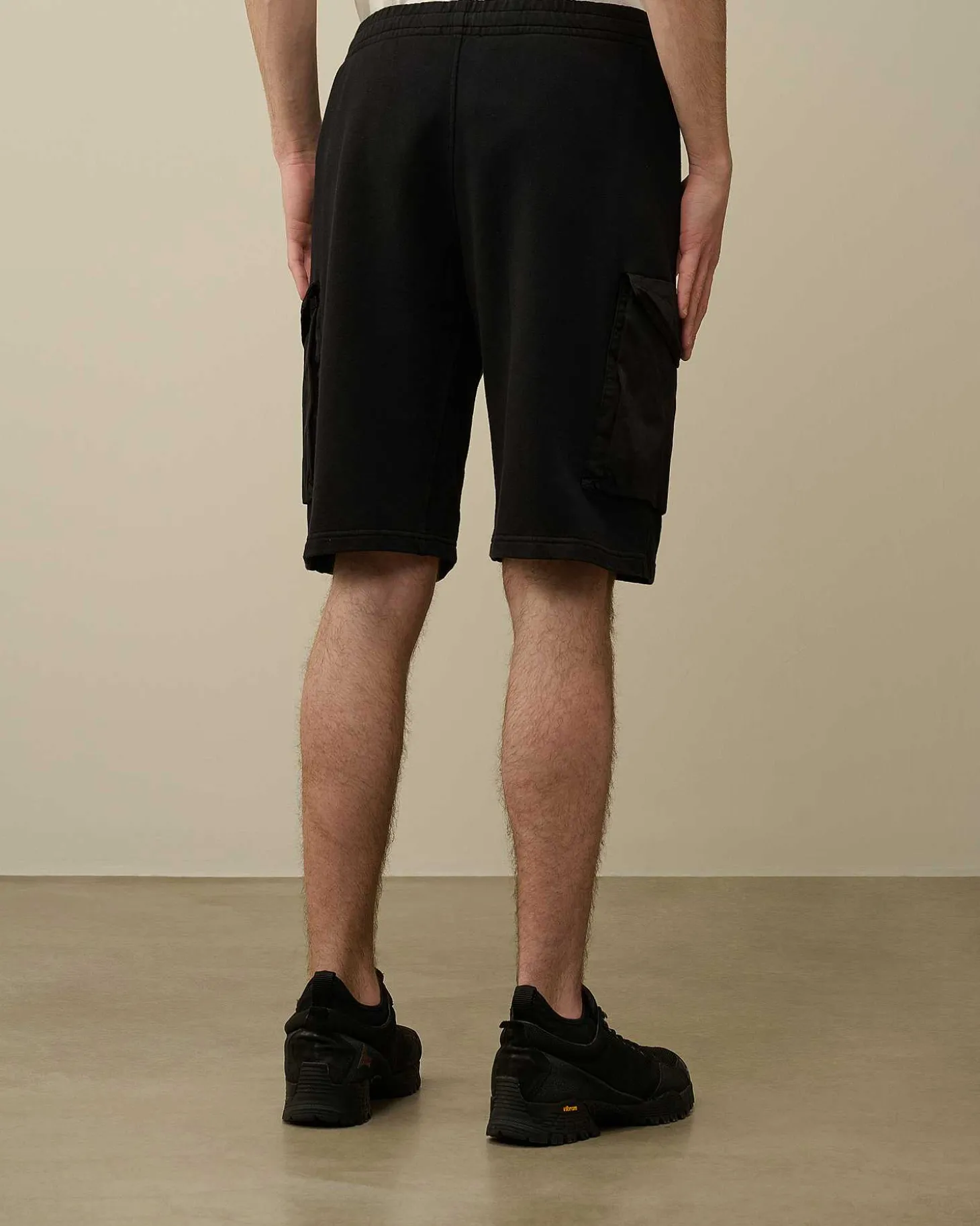 Homme C.P. Company Survêtements Et Shorts^Cotton Fleece Mixed Cargo Shorts