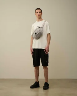 Homme C.P. Company Survêtements Et Shorts^Cotton Fleece Mixed Cargo Shorts