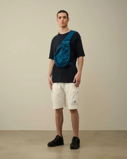 Homme C.P. Company Survêtements Et Shorts^Cotton Fleece Mixed Cargo Shorts