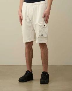 Homme C.P. Company Survêtements Et Shorts^Cotton Fleece Mixed Cargo Shorts