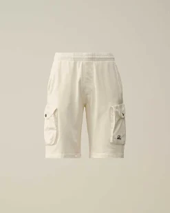 Homme C.P. Company Survêtements Et Shorts^Cotton Fleece Mixed Cargo Shorts