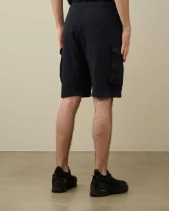 Homme C.P. Company Survêtements Et Shorts^Cotton Fleece Mixed Cargo Shorts