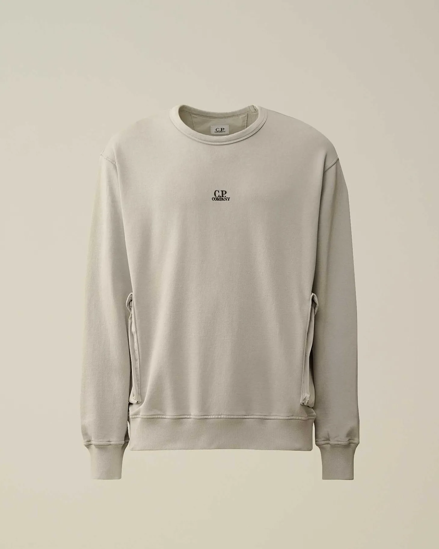 Homme C.P. Company Sweat-Shirts^Cotton Fleece Mixed Sweatshirt