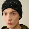 Homme C.P. Company Chapeaux^Cotton Goggle Beanie