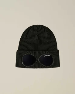 Homme C.P. Company Chapeaux^Cotton Goggle Beanie