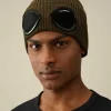Homme C.P. Company Chapeaux^Cotton Goggle Beanie