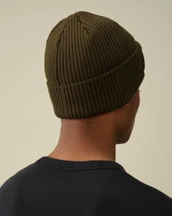 Homme C.P. Company Chapeaux^Cotton Goggle Beanie