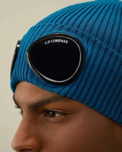 Homme C.P. Company Chapeaux^Cotton Goggle Beanie