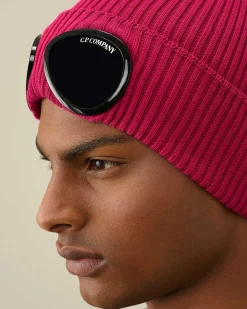Homme C.P. Company Chapeaux^Cotton Goggle Beanie