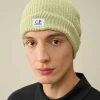 Homme C.P. Company Chapeaux^Cotton Logo Beanie