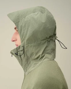 Homme C.P. Company Pulls^Cotton Mixed Hooded Knit