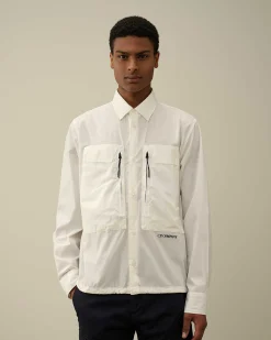 Homme C.P. Company Surchemises^Cotton Popeline Overshirt