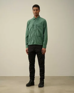 Homme C.P. Company Surchemises^Cotton Popeline Overshirt