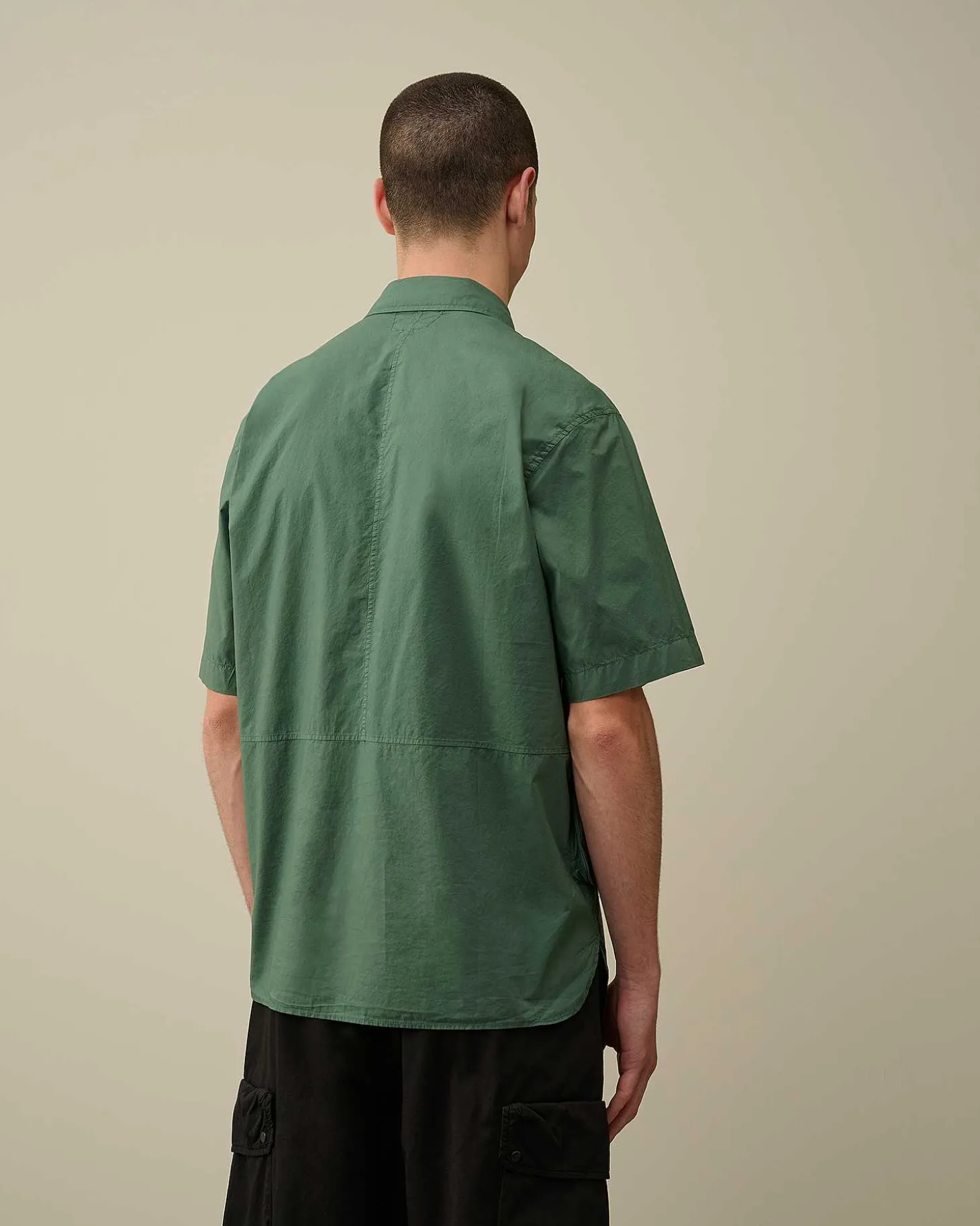 Homme C.P. Company Chemises^Cotton Popeline Pocket Shirt