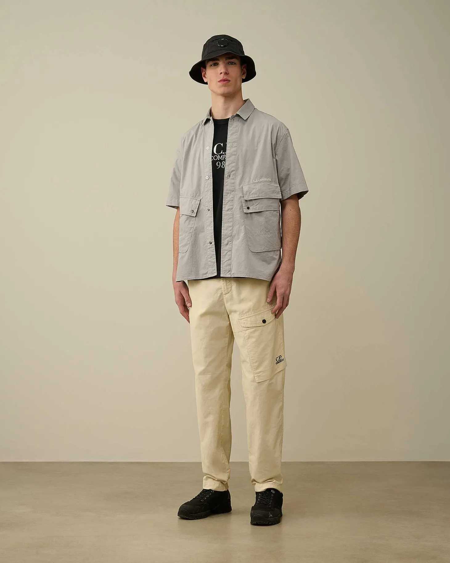 Homme C.P. Company Chemises^Cotton Popeline Pocket Shirt