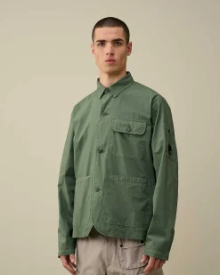 Homme C.P. Company Chemises^Cotton Popeline Workwear Shirt