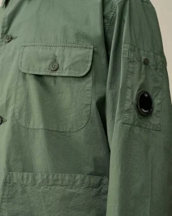 Homme C.P. Company Chemises^Cotton Popeline Workwear Shirt