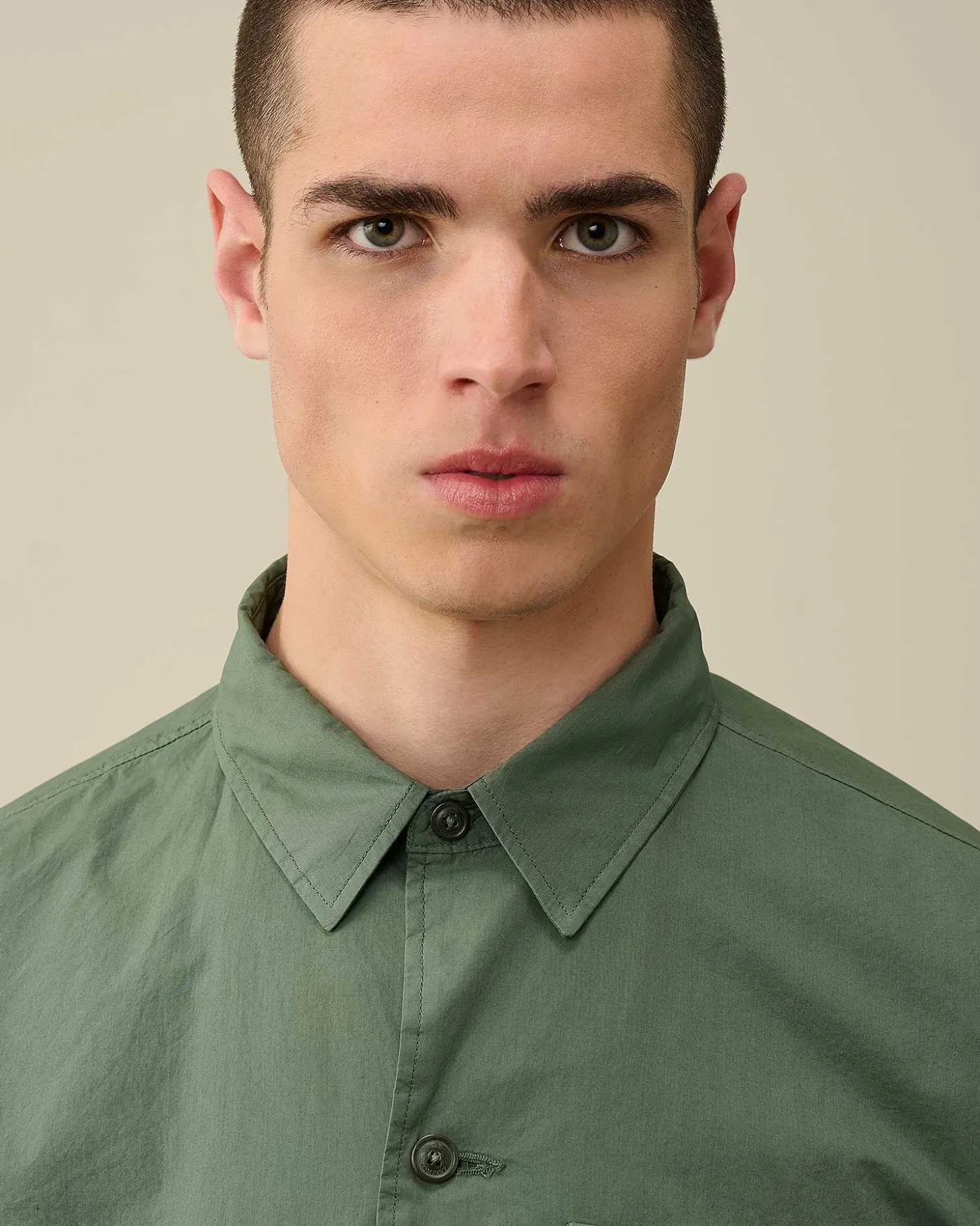 Homme C.P. Company Chemises^Cotton Popeline Workwear Shirt