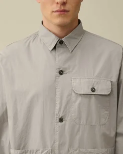 Homme C.P. Company Chemises^Cotton Popeline Workwear Shirt