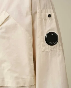 Homme C.P. Company Chemises^Cotton Rip-Stop Pocket Shirt
