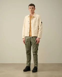 Homme C.P. Company Surchemises^Cotton/Linen Overshirt