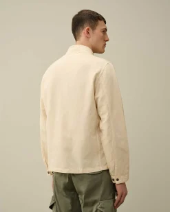 Homme C.P. Company Surchemises^Cotton/Linen Overshirt