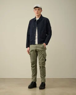 Homme C.P. Company Surchemises^Cotton/Linen Overshirt