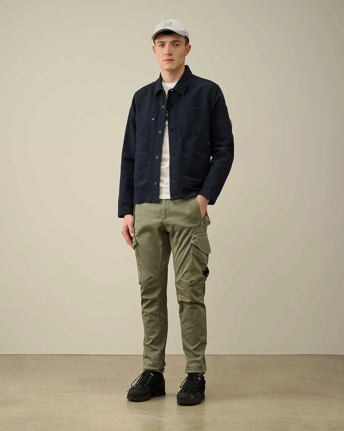 Homme C.P. Company Surchemises^Cotton/Linen Overshirt