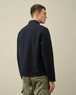 Homme C.P. Company Surchemises^Cotton/Linen Overshirt