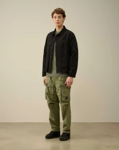 Homme C.P. Company Surchemises^Cotton/Linen Overshirt