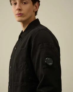Homme C.P. Company Surchemises^Cotton/Linen Overshirt
