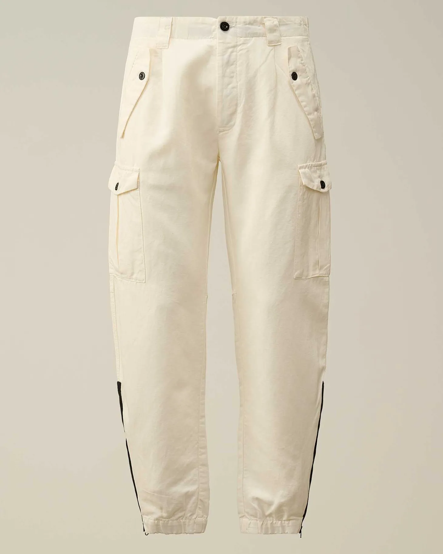 Homme C.P. Company Pantalons^Cotton/Linen Regular Cargo Pants
