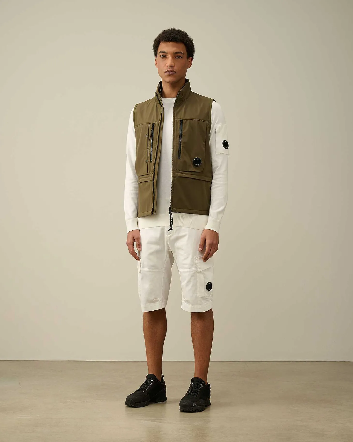Homme C.P. Company Vestes Et Manteaux^C.P. Shell-R Utility Vest