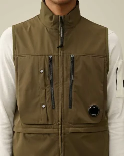 Homme C.P. Company Vestes Et Manteaux^C.P. Shell-R Utility Vest