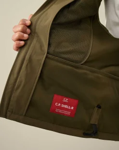 Homme C.P. Company Vestes Et Manteaux^C.P. Shell-R Utility Vest