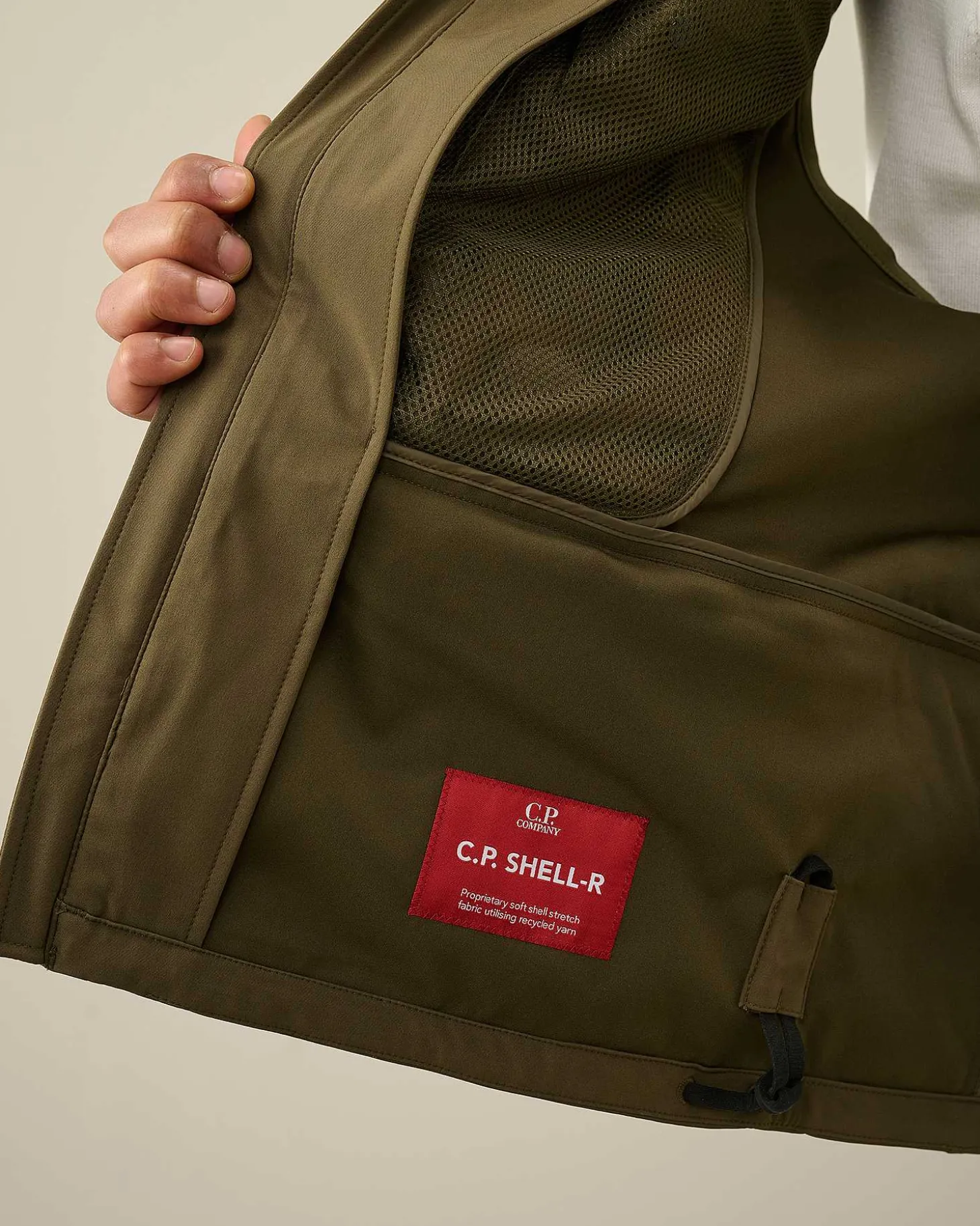 Homme C.P. Company Vestes Et Manteaux^C.P. Shell-R Utility Vest