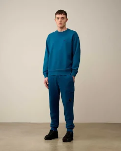 Homme C.P. Company Survêtements Et Shorts^Diagonal Raised Fleece Cargo Sweatpants