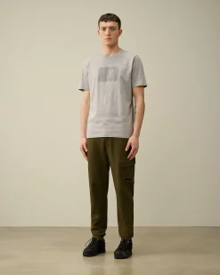 Homme C.P. Company Survêtements Et Shorts^Diagonal Raised Fleece Cargo Sweatpants